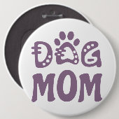 Badge Rond 15,2 Cm Dog (Devant & derrière)