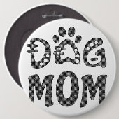 Badge Rond 15,2 Cm Dog (Devant & derrière)