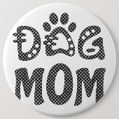 Badge Rond 15,2 Cm Dog (Devant)