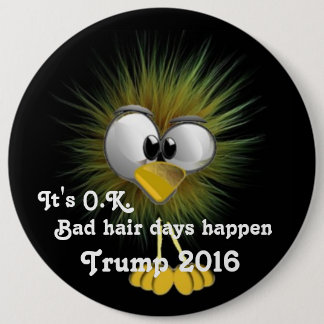 Badge Rond 15,2 Cm Donald Trump