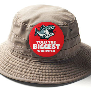 Badge Rond 15,2 Cm Drôle a raconté le plus gros gros balbuteur de l'a