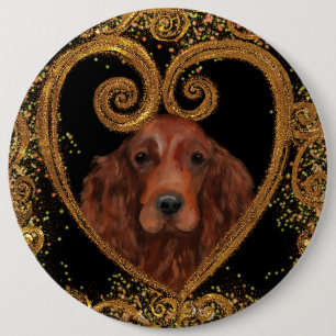 BADGE ROND 15,2 CM ECRAN IRLANDAIS