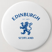 Badge Rond 15,2 Cm EDIMBOURG Écosse (Devant)
