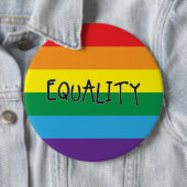Badge Rond 15,2 Cm Égalité pour tous (En situation)