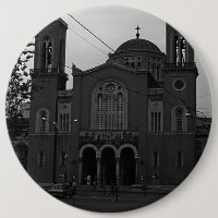 Église vintage d'Athènes 1970