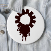 Badge Rond 15,2 Cm Embraye le logo (En situation)