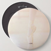 Badge Rond 15,2 Cm En Pointe de ballet (Devant & derrière)