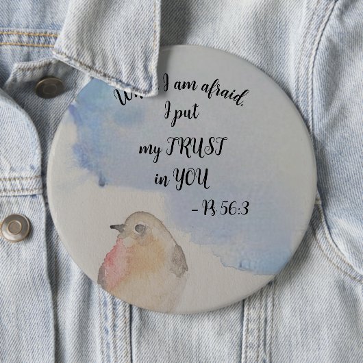 Badge Rond 15,2 Cm Encouraging scripture - JW 2024 year text (En situation)