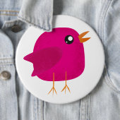 Badge Rond 15,2 Cm Enfants mignonette birdy (En situation)