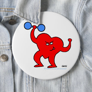 Badge Rond 15,2 Cm Entraîneur personnel d'instructeur de forme