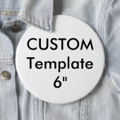 Badge Rond 15,2 Cm Épingle de boutons ronds de 6 po (En situation)