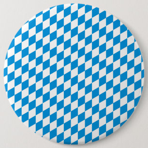 Badge Rond 15,2 Cm État allemand de Bavière - motif de couleurs de dr