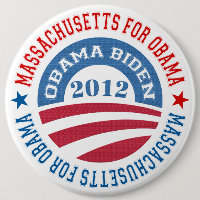 État Du Massachusetts Pour Obama-Obama Biden 2012