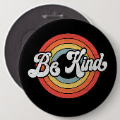 Badge Rond 15,2 Cm Être gentil (Devant & derrière)