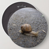 Badge Rond 15,2 Cm Exécution de l'escargot (Devant & derrière)