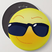 BADGE ROND 15,2 CM FACE COOL (Devant & derrière)