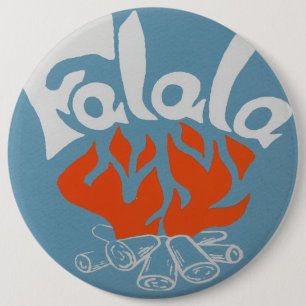 Badge Rond 15,2 Cm FaLaLa