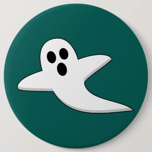 Badge Rond 15,2 Cm Fantôme mignon