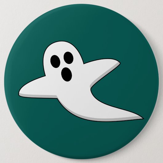 Badge Rond 15,2 Cm Fantôme mignon (Devant)