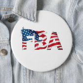 Badge Rond 15,2 Cm FBA Foundational Black American (En situation)