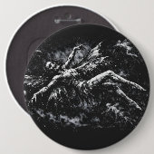 Badge Rond 15,2 Cm Fée morte par BurnsInHell (Devant & derrière)