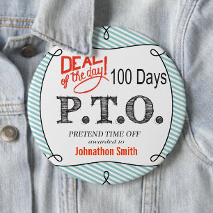 Badge Rond 15,2 Cm Félicitations amusantes pour faire semblant d'être