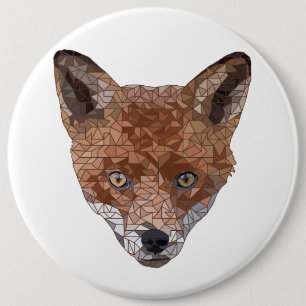 Badge Rond 15,2 Cm Felix le Fox