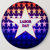 Badge Rond 15,2 Cm Fête du travail (Devant)