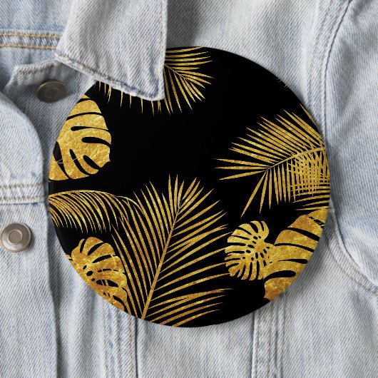 Badge Rond 15,2 Cm Feuilles 11 (En situation)