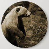 Badge Rond 15,2 Cm Fière Ours (Devant)