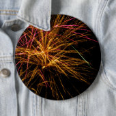 Badge Rond 15,2 Cm Firework 04 (En situation)