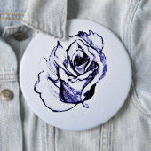 Badge Rond 15,2 Cm Fleurb (En situation)