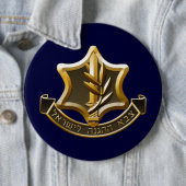 Badge Rond 15,2 Cm Forces de défense israéliennes (En situation)