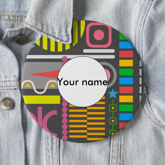 Badge Rond 15,2 Cm Formes diverses (En situation)