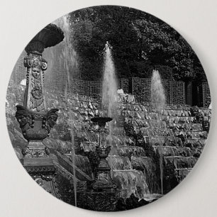 Badge Rond 15,2 Cm France vintage palais de Versailles Salle de Bal 1
