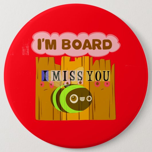 Badge Rond 15,2 Cm Funny I (Devant)