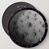 Badge Rond 15,2 Cm Fusée (Devant & derrière)