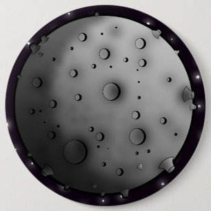Badge Rond 15,2 Cm Fusée
