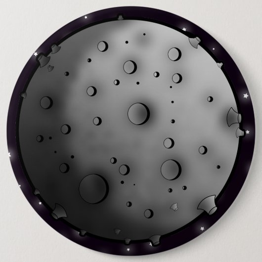 Badge Rond 15,2 Cm Fusée (Devant)
