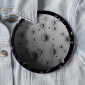 Badge Rond 15,2 Cm Fusée (En situation)