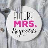 Badge Rond 15,2 Cm Future Mme (En situation)