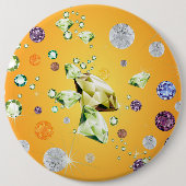 Badge Rond 15,2 Cm Galaxie de diamant 7 (Devant)