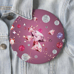 Badge Rond 15,2 Cm Galaxie de diamant 9