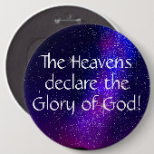 Badge Rond 15,2 Cm Gloire de Dieu (Devant & derrière)