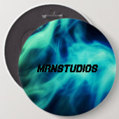 Badge Rond 15,2 Cm Glow Bomb (Devant & derrière)