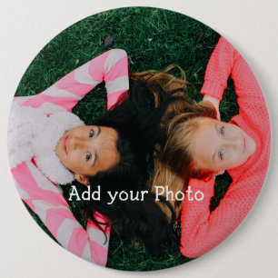Badge Rond 15,2 Cm Goupilles COLOSSALES de photo de 6 pouces