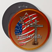 Badge Rond 15,2 Cm Grands boutons d'une fidélité (Devant & derrière)