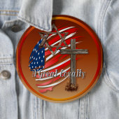 Badge Rond 15,2 Cm Grands boutons d'une fidélité (En situation)