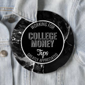 Badge Rond 15,2 Cm Granite noir | Conseils appréciés | Financement un (En situation)