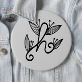 Badge Rond 15,2 Cm h manuscrit (En situation)
